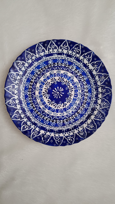 Hand Painted Combo of 3 wallplate in beautiful designs